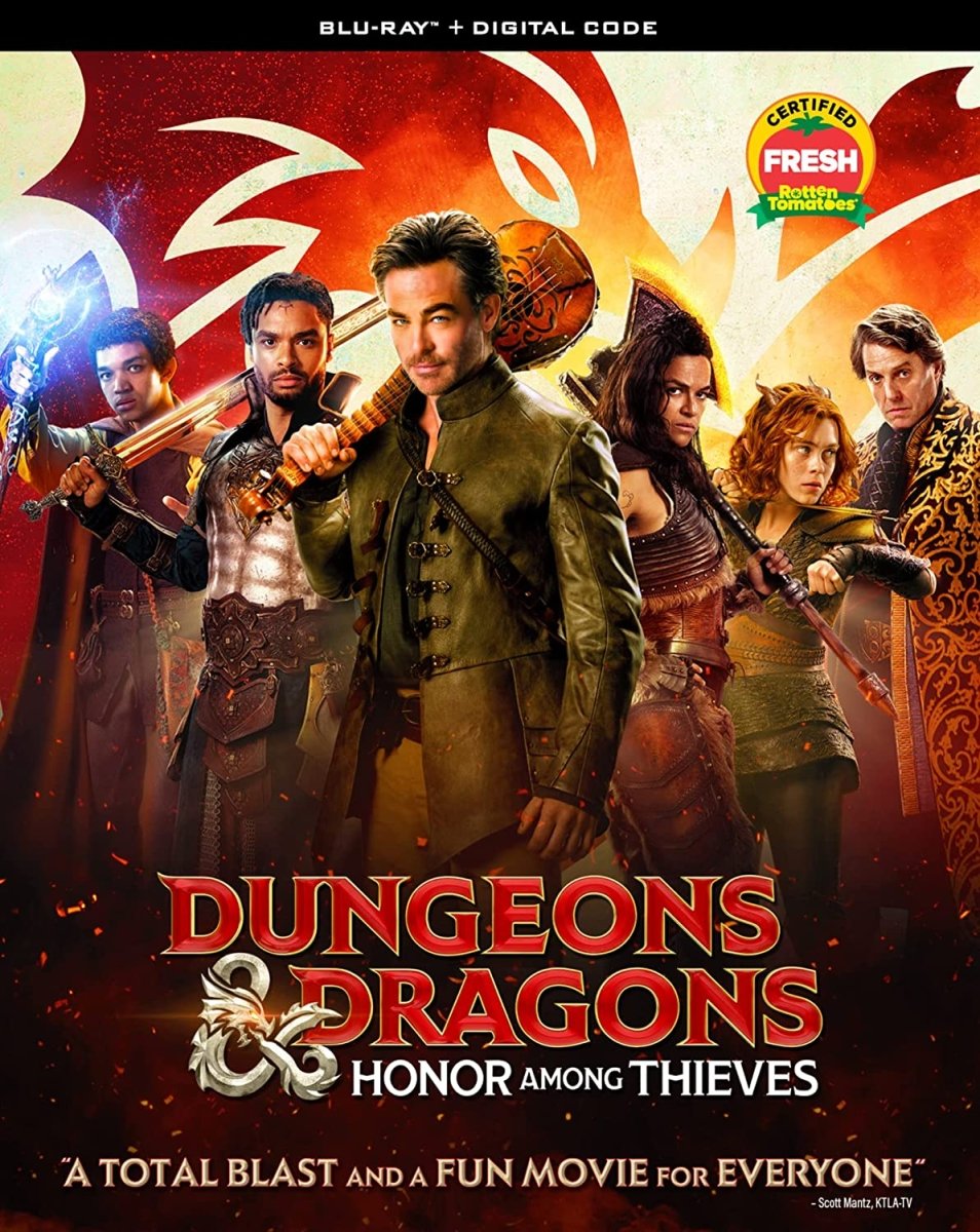 Dungeons & Dragons: Honor Among Thieves (Blu - Ray) - New Blu - Ray