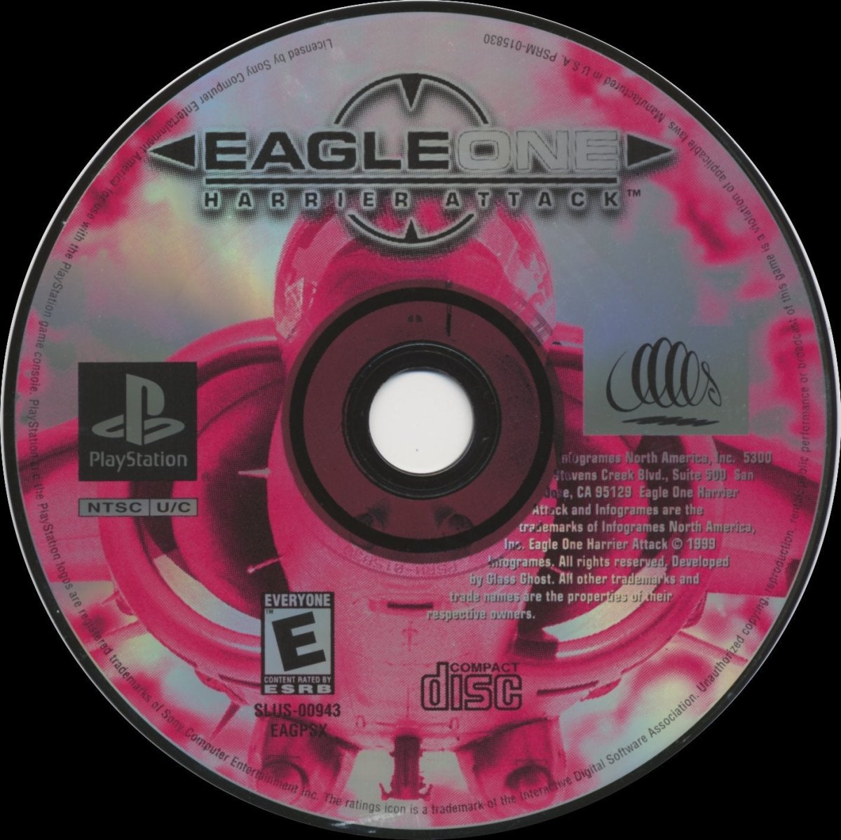 Eagle One Harrier Attack Playstation USED - Video Games - Playstation 1