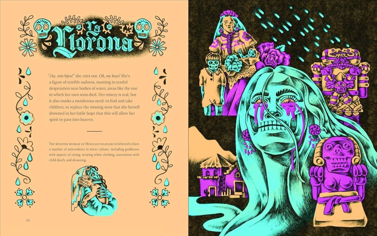 Eerie Legends: An Illustrated Exploration of Creepy Creatures, the Paranormal, and Folklore from around the World - Books