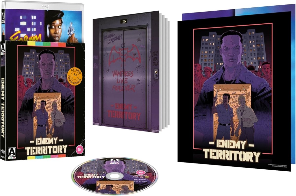 Enemy Territory (Limited Edition, Region B) w/SLIP - New Blu - Ray