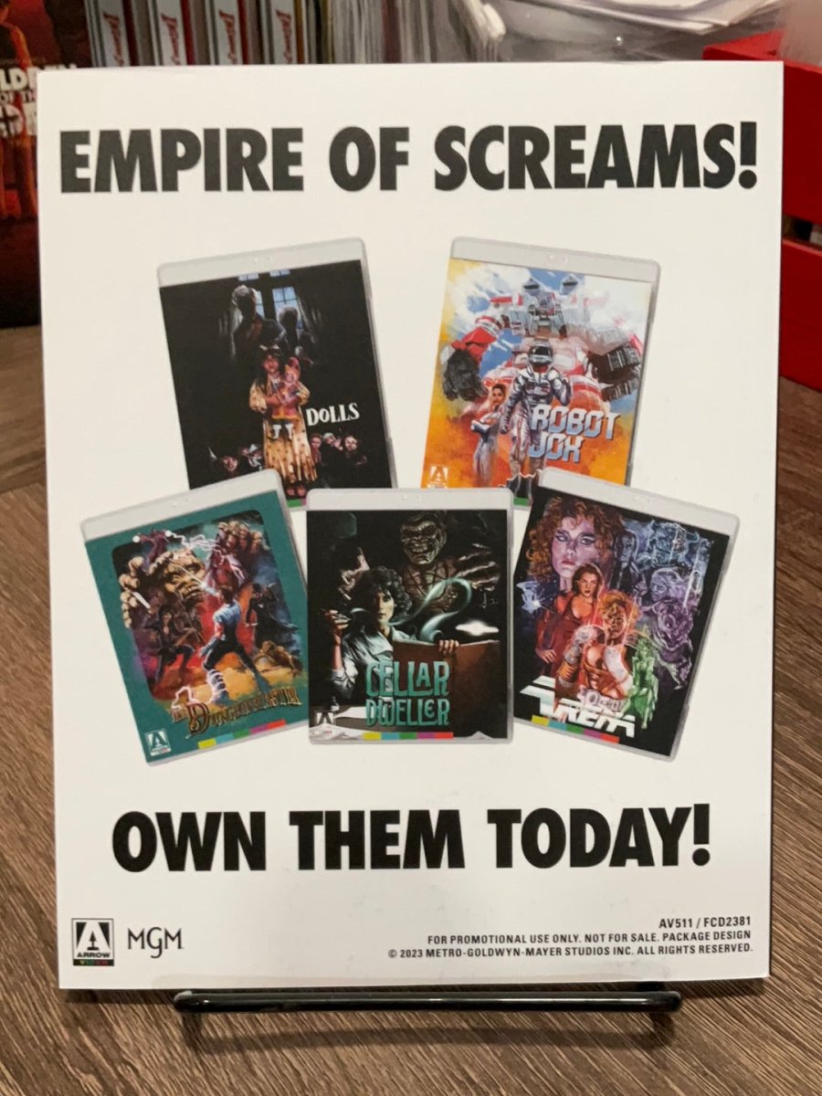 Enter the Video Store: Empire of Screams Collector's Set USED