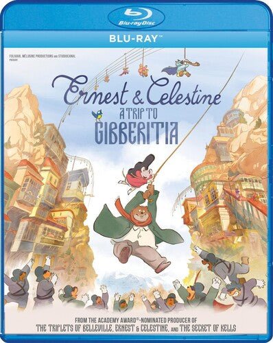 Ernest and Celestine: A Trip to Gibberitia w/ SLIP - New Blu - Ray
