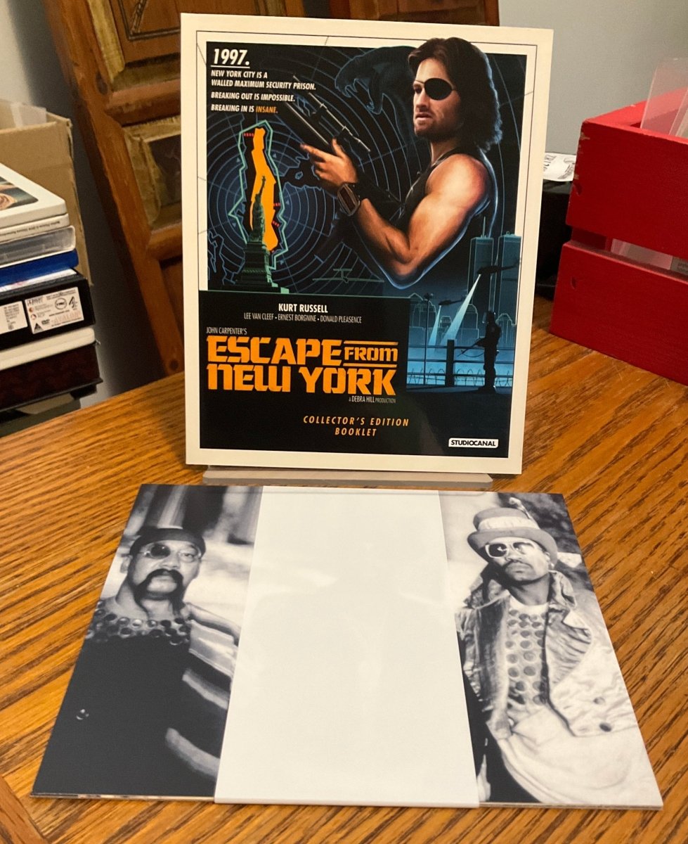 Escape from New York 4K UHD (4 Disc Limited Collector's Edition, Region B) USED