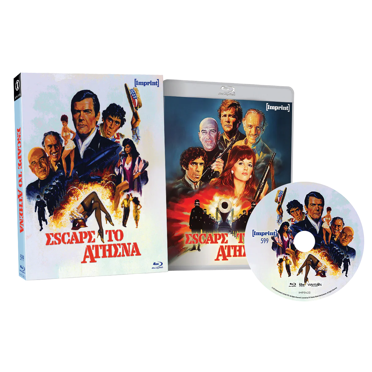 Escape to Athena (Limited Edition, Region Free) w/SLIP