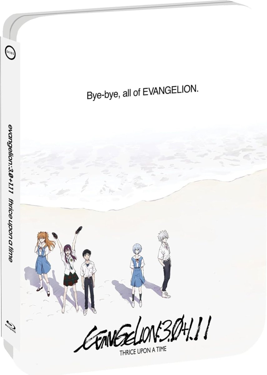 Evangelion: 3.0+1.01 Thrice Upon A Time (Limited Edition Steelbook) - New Blu - Ray