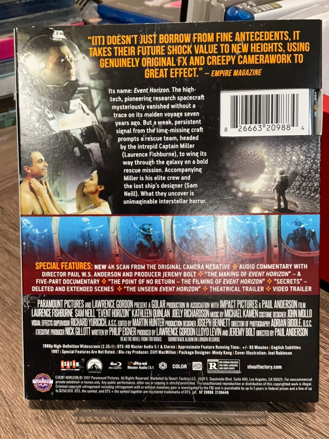 Event Horizon w/SLIP USED