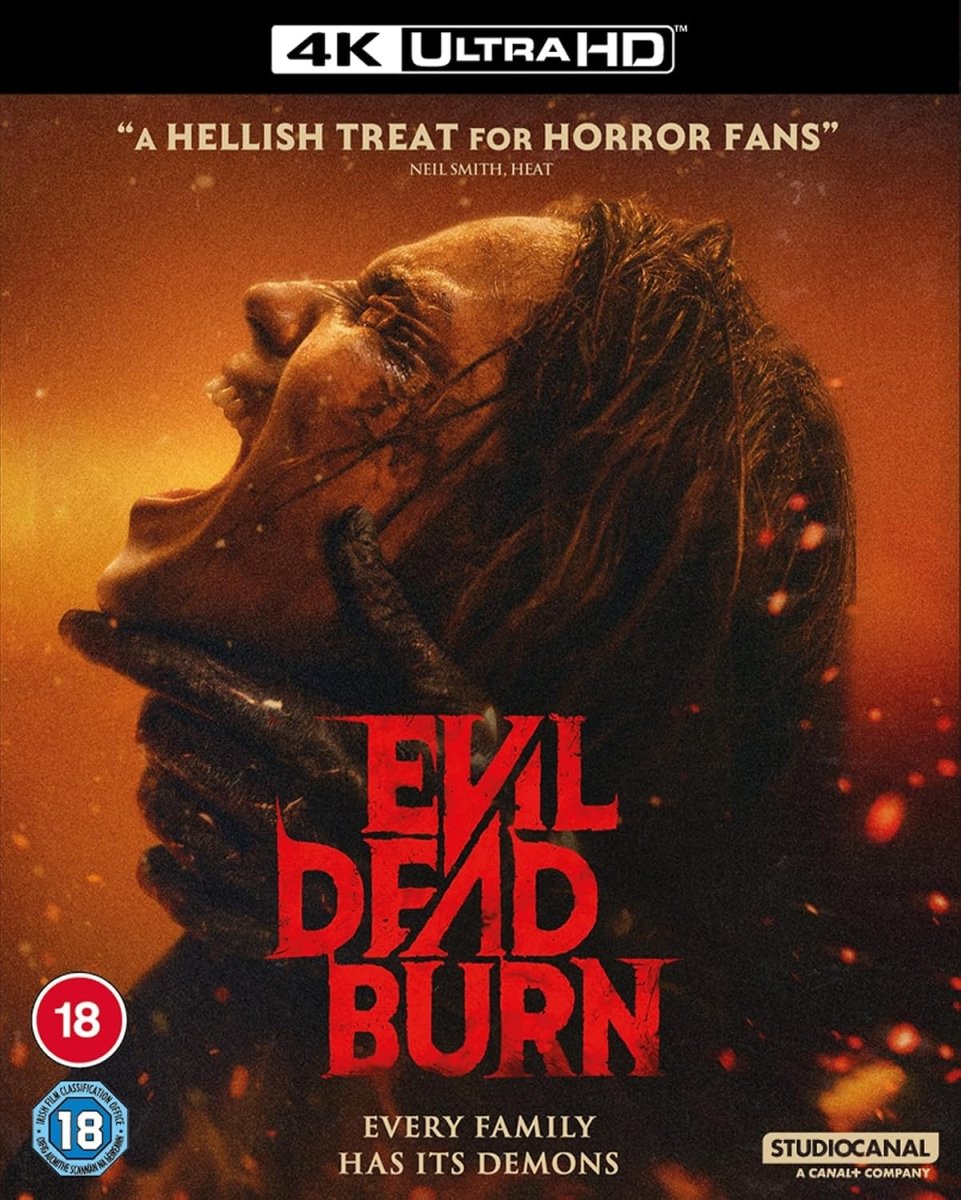 Evil Dead Burn (4K UHD, StudioCanal UK, Region Free) w/SLIP