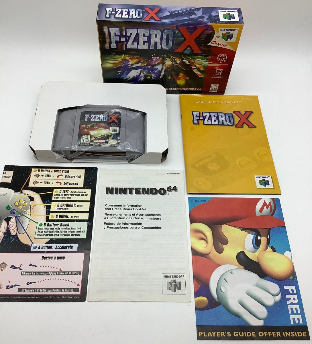 F - Zero X Nintendo 64 USED - Video Games - Nintendo 64