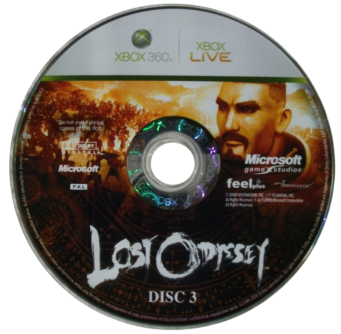 Lost Odyssey XBOX 360 LOOSE