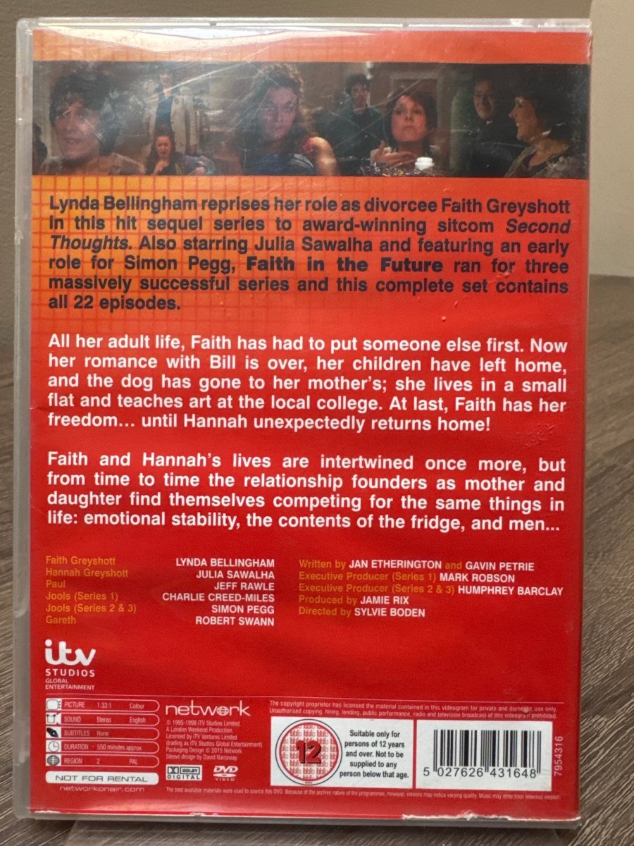 Faith in the Future: The Complete Series (DVD, Region B) USED