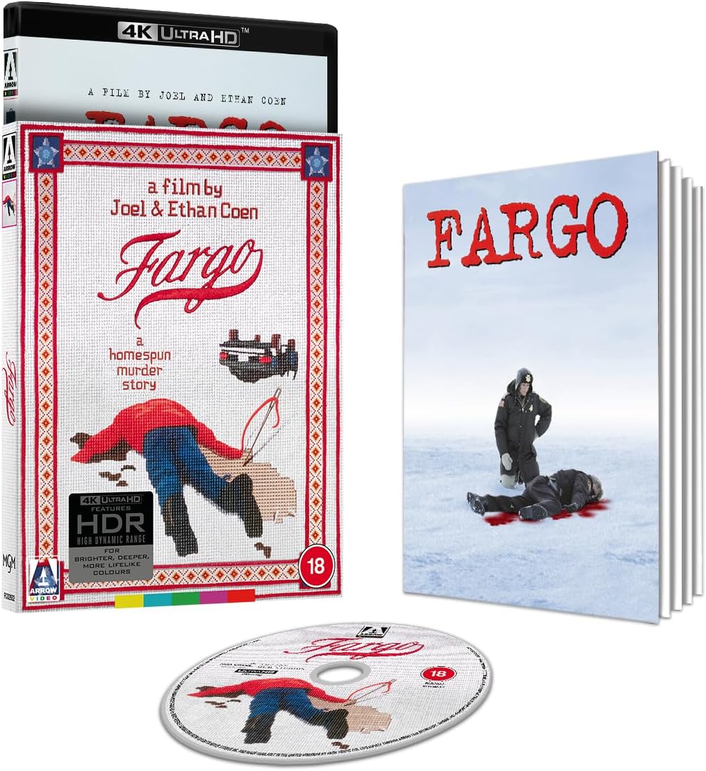 Fargo (4K UHD, Arrow UK Limited Edition, Region Free)