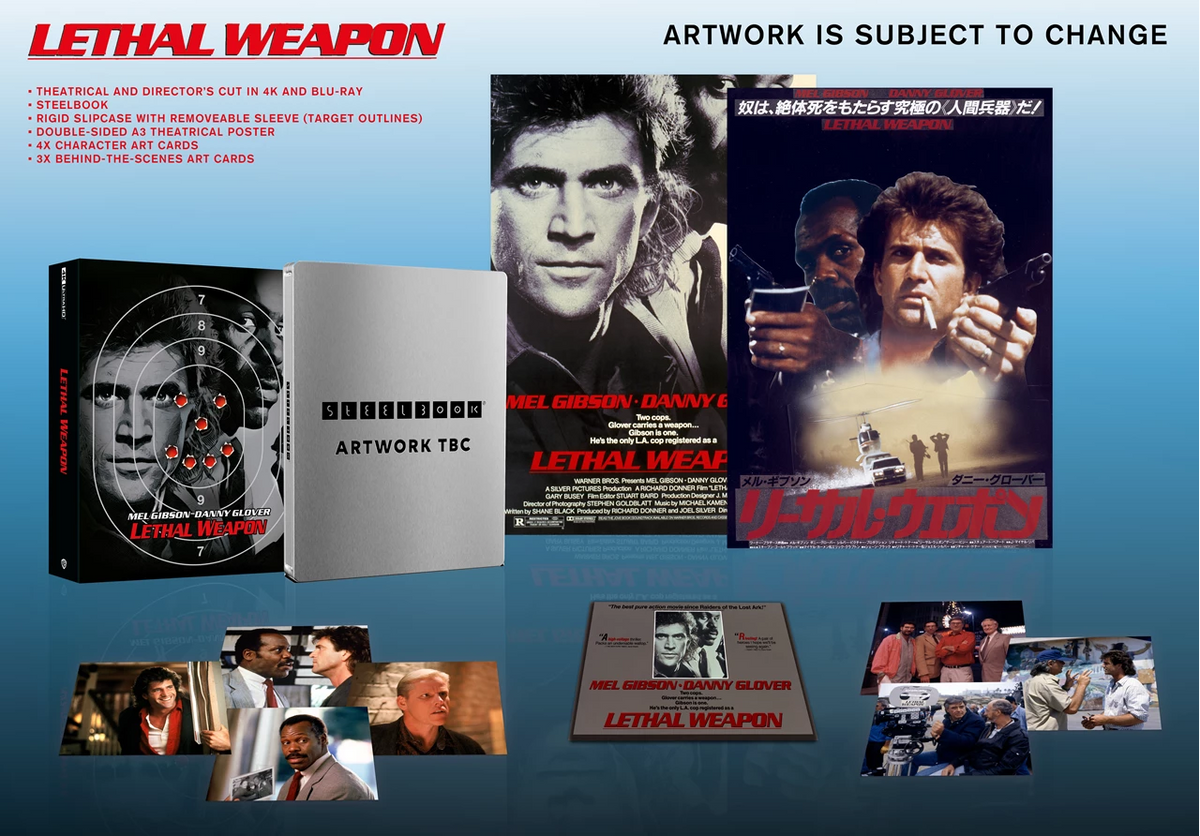 PRE-ORDER - Lethal Weapon (4K UHD, Ultimate Collector 