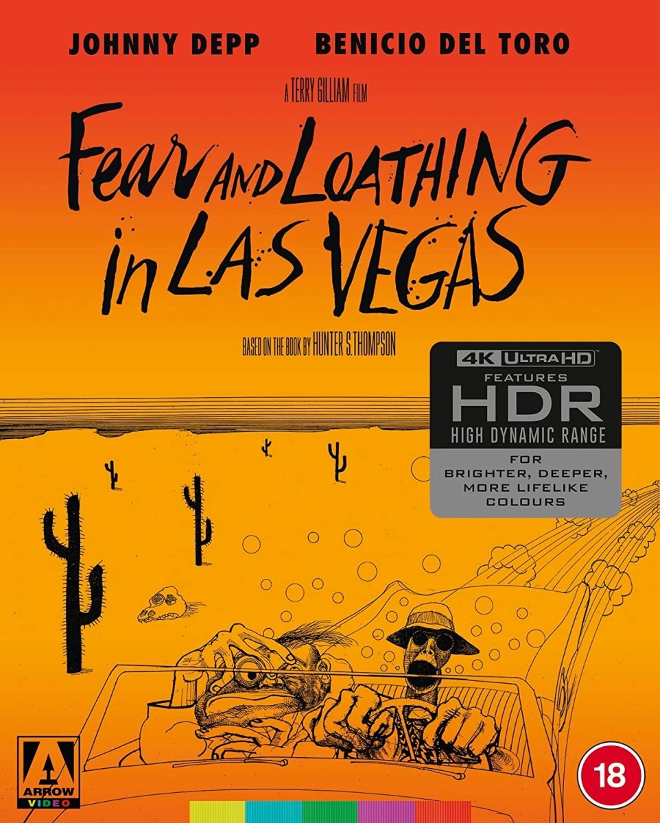 Fear and Loathing in Las Vegas (4K UHD, Limited Edition, Region Free) w/SLIP