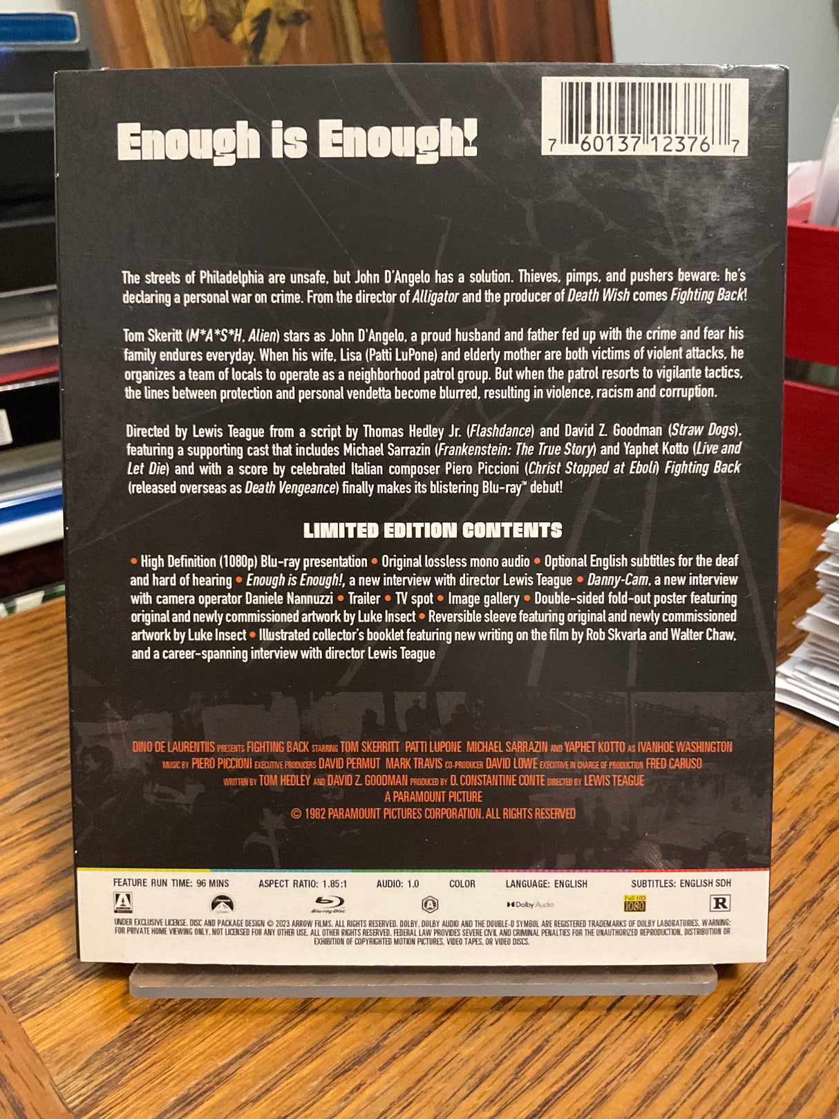 Fighting Back Limited Edition w/SLIP USED