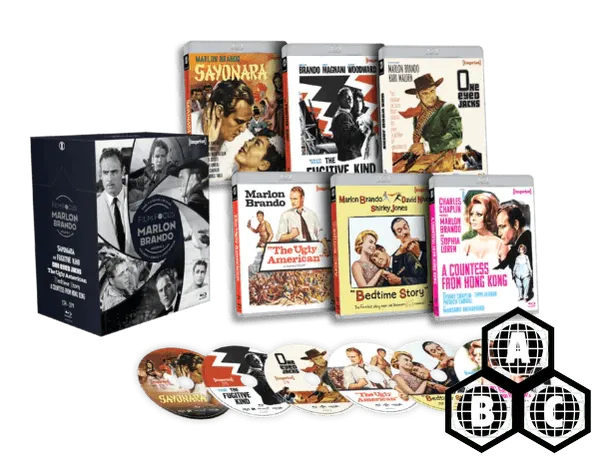 Film Focus: Marlon Brando – Volume 1 (1957 – 1967) (Limited Edition, Region Free) DAMAGED - New Blu - Ray