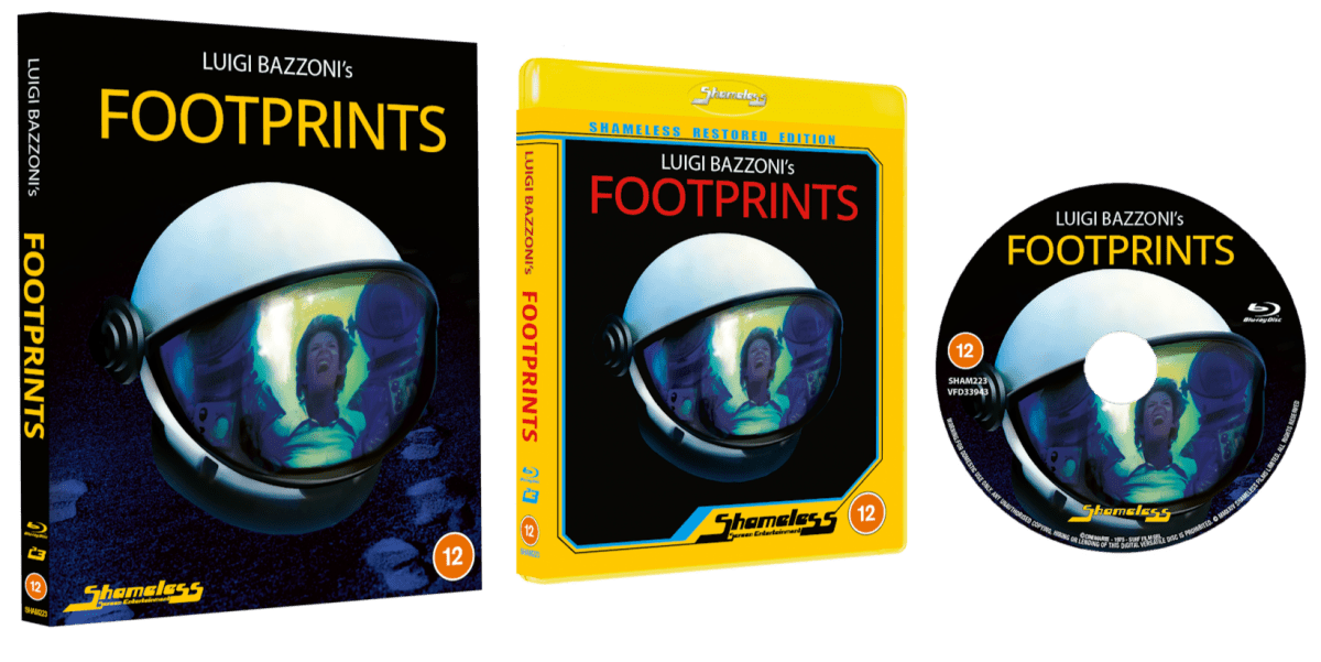 Footprints on the Moon (Region Free) w/SLIP - New Blu - Ray