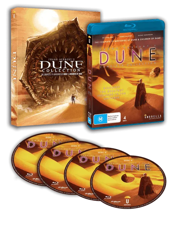 Frank Herbert's Dune Collection (Region Free) w/SLIP