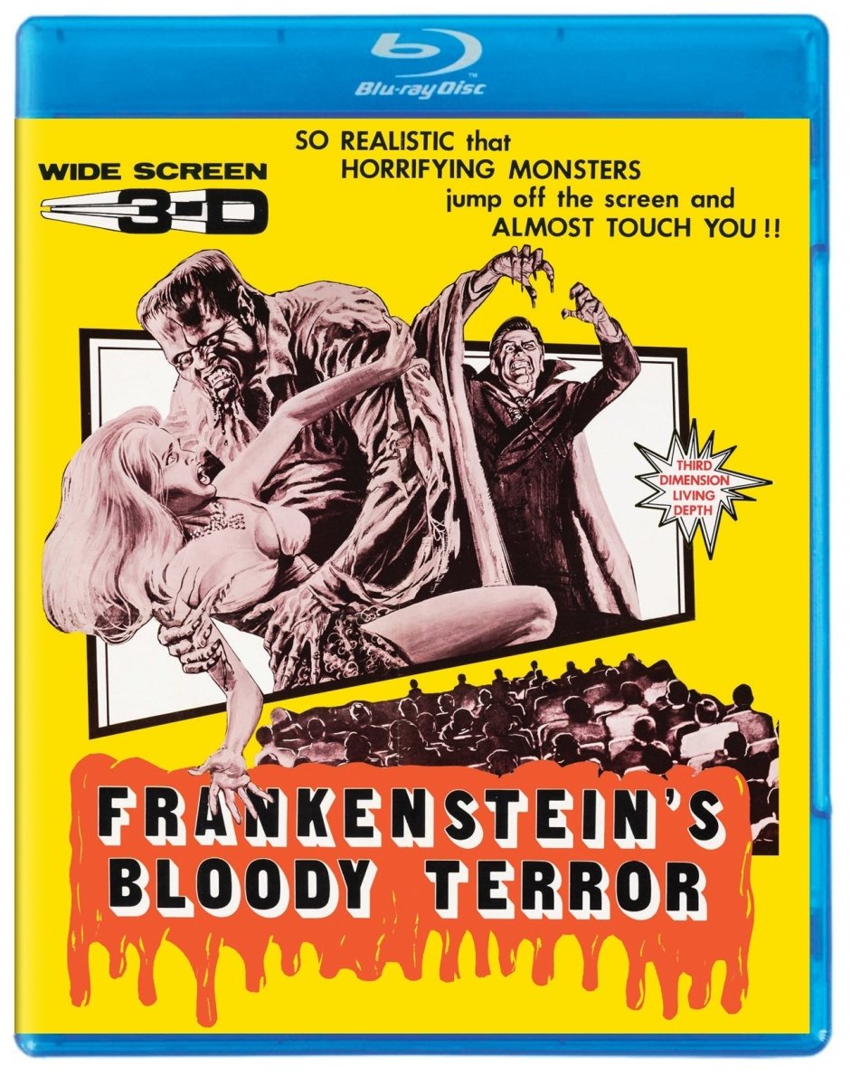 Frankenstein's Bloody Terror (3 - D) (Kino Cult) w/SLIP - New Blu - Ray