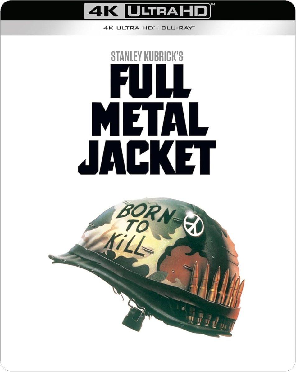 Full Metal Jacket (4K UHD, Limited Edition Steelbook, Region Free)