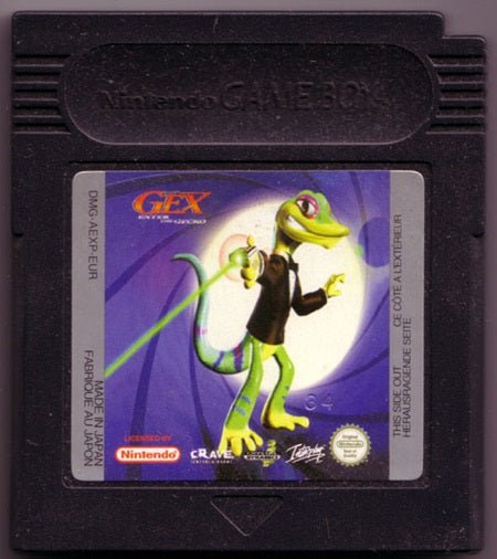 Gex Enter the Gecko Gameboy LOOSE - Video Games - Nintendo Gameboy