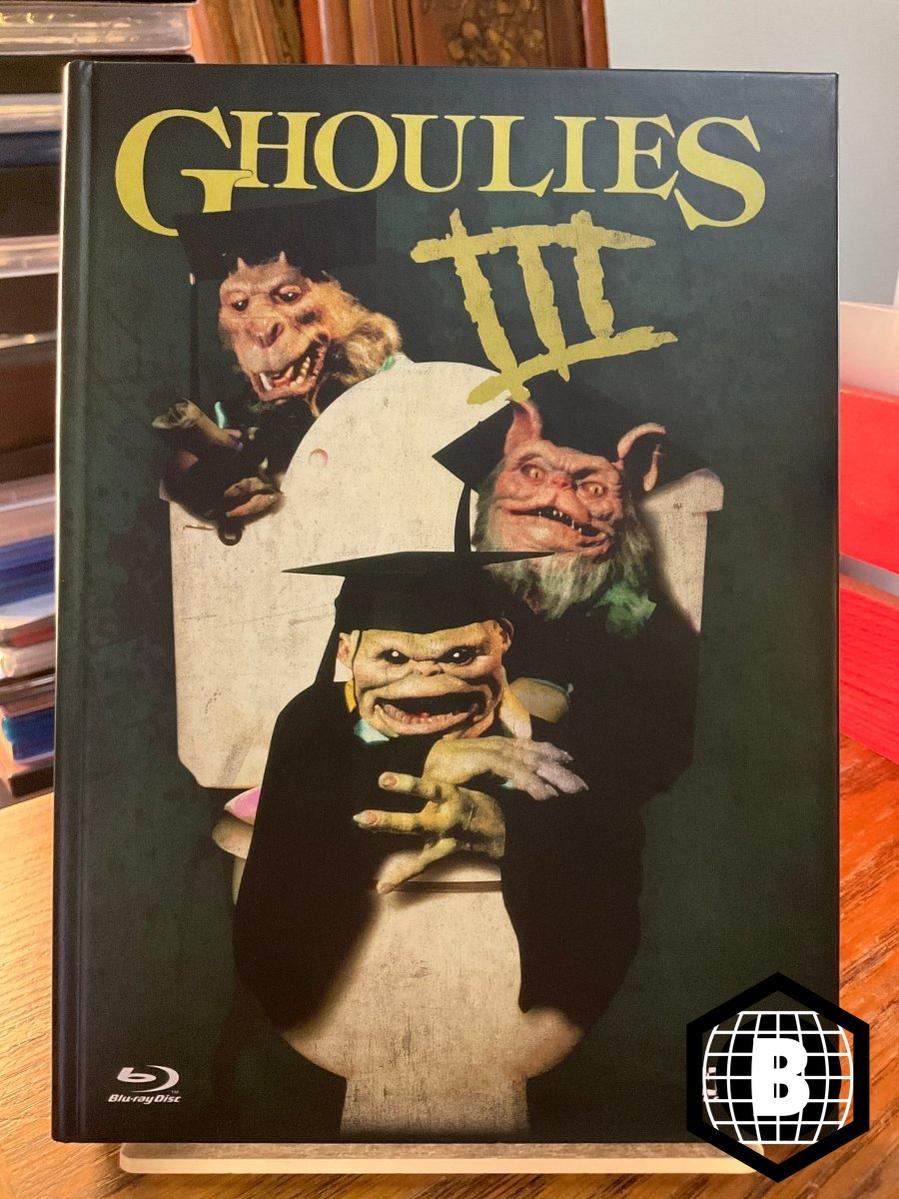 Ghoulies 3 - Ghoulies Go to College (REGION B) MEDIABOOK - Cover A USED - Used Blu - Ray