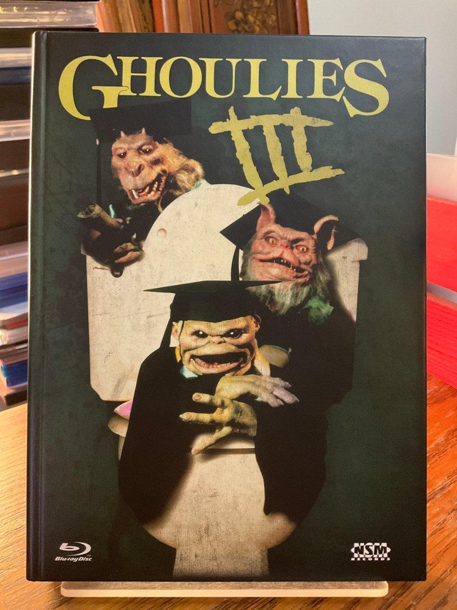 Ghoulies 3 - Ghoulies Go to College (REGION B) MEDIABOOK - Cover A USED