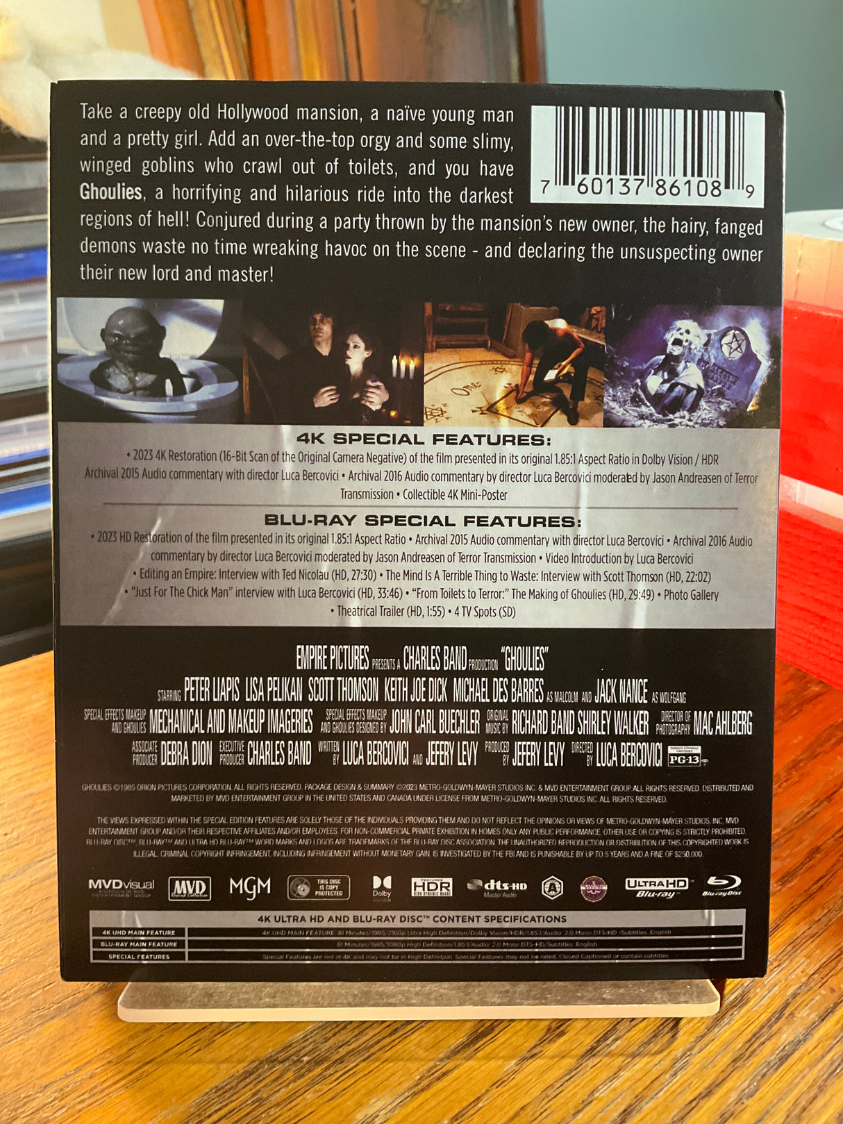 Ghoulies (4K UHD) w/SLIP USED