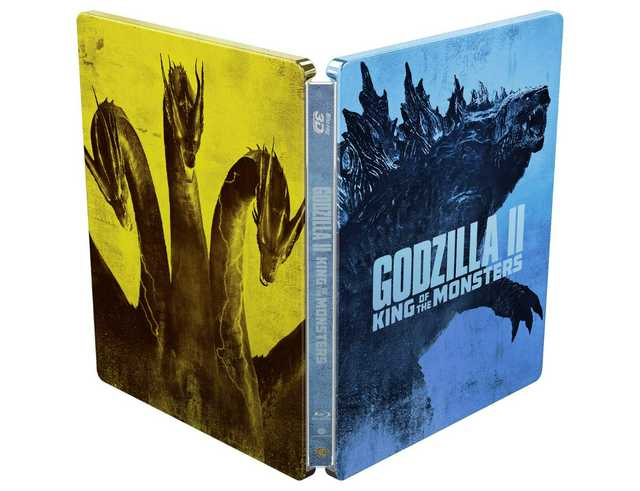Godzilla: King of the Monsters (4K UHD, Best Buy Exclusive, Steelbook) USED