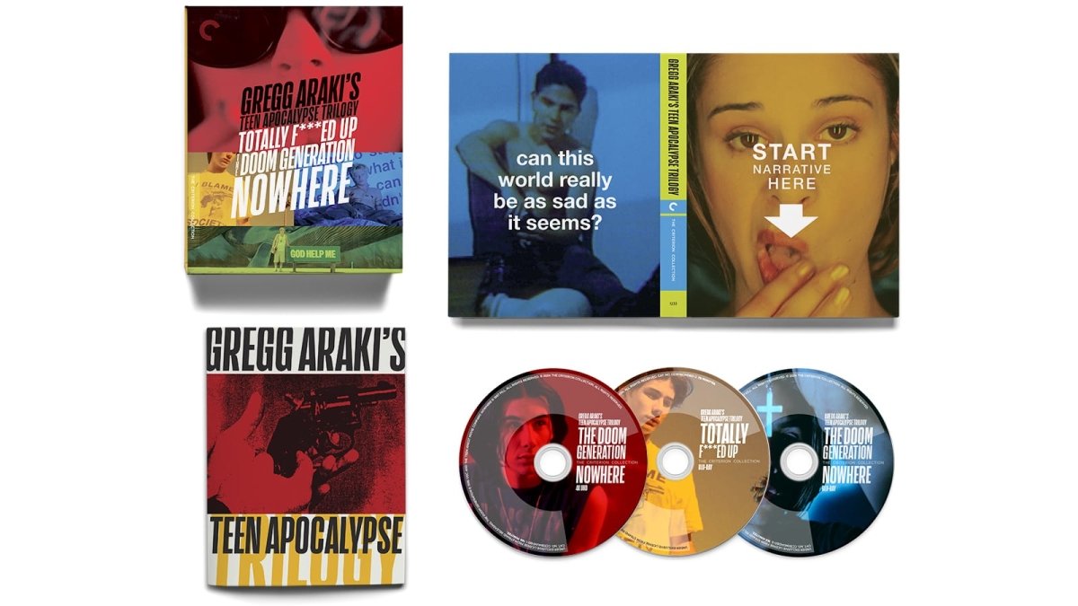 Gregg Araki’s Teen Apocalypse Trilogy (4K UHD, #1233) (Totally F***ed Up / The Doom Generation / Nowhere)