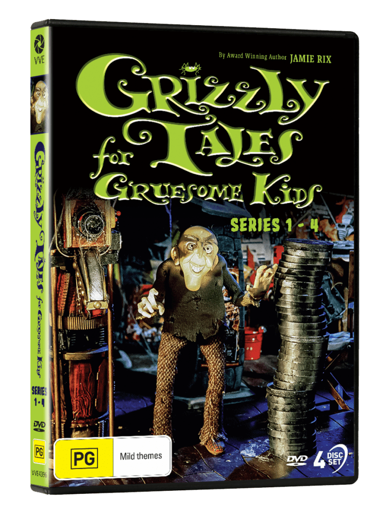 Grizzly Tales for Gruesome Kids: Series 1 - 4 (DVD, Region Free) - New DVD