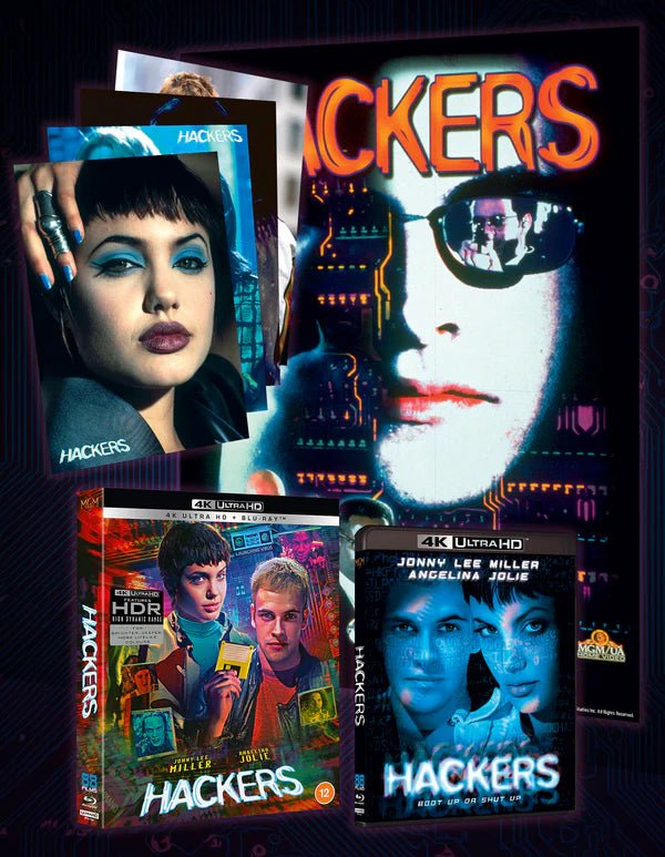 Hackers (4K UHD, Deluxe Limited Edition, Region Free/B) - New 4K UHD