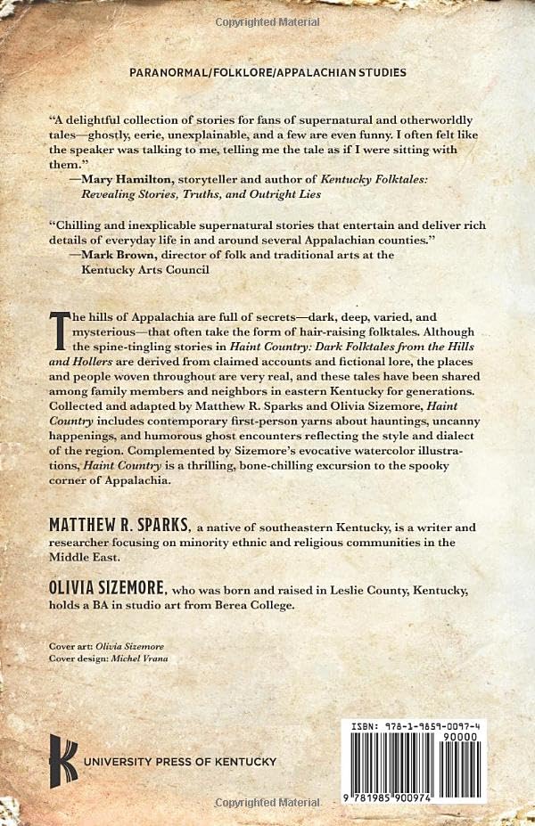 Haint Country: Dark Folktales from the Hills and Hollers (PB) - Books