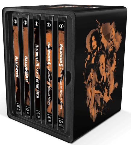 Halloween I – V (4K UHD, Imprint Limited Edition Steelbook Library Collection, Region Free) *see note - New 4K UHD