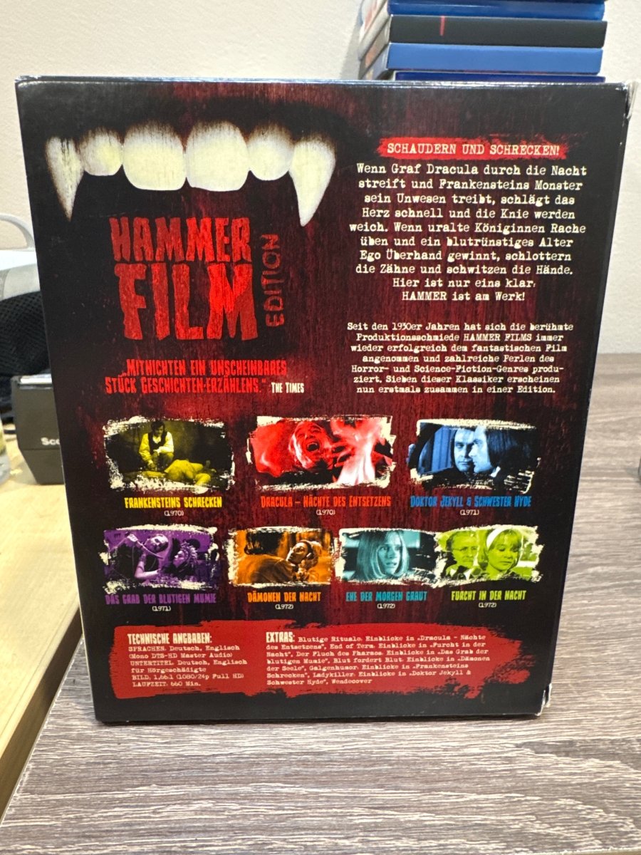 Hammer Film Edition (7 Film, Region B) USED