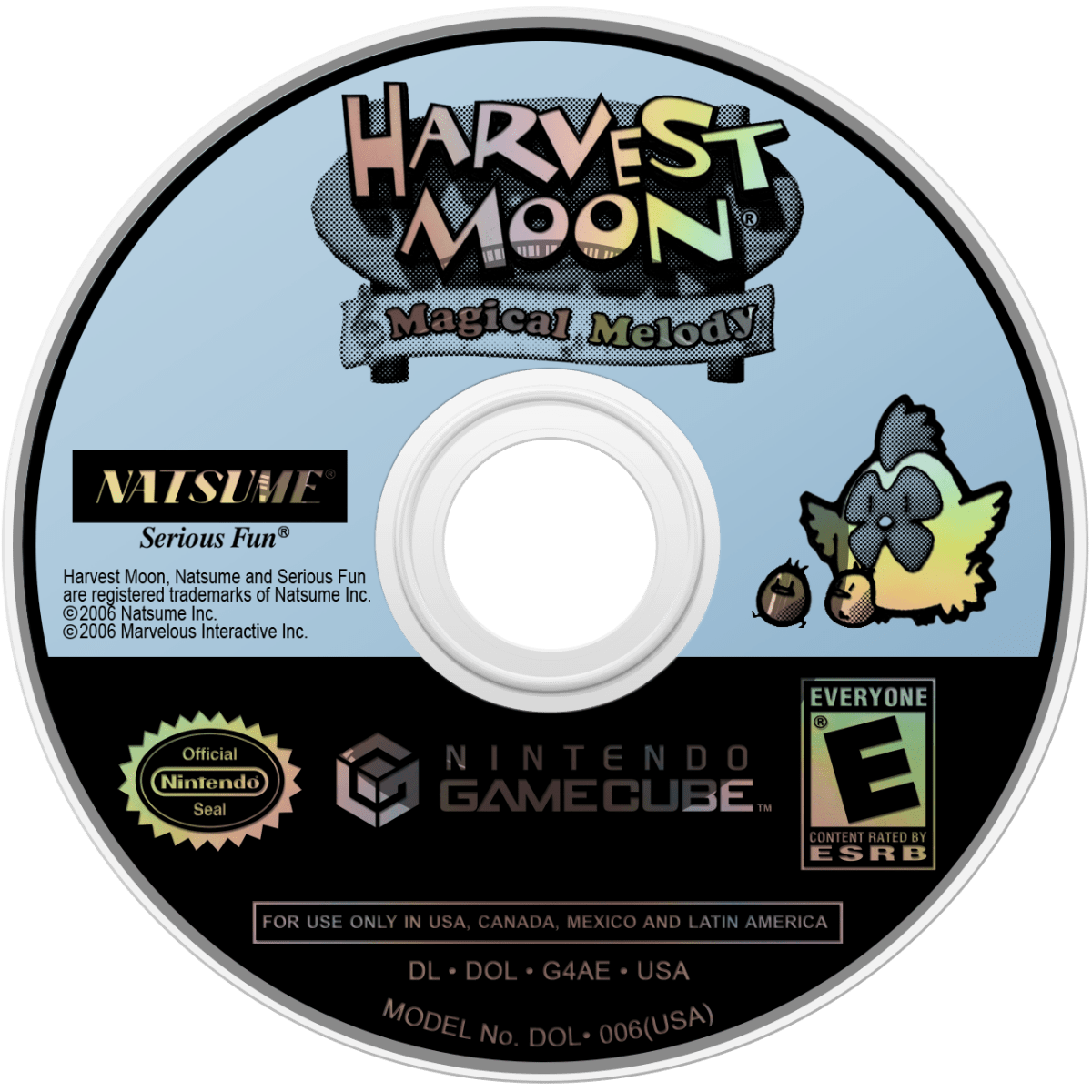 Harvest Moon Magical Melody Nintendo Gamecube LOOSE - Video Games - Nintendo Gamecube