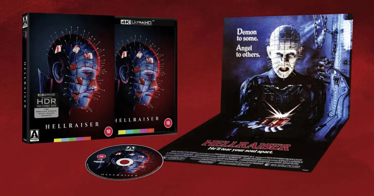 Hellraiser (4K UHD, Region Free) w/SLIP DAMAGED - New 4K UHD