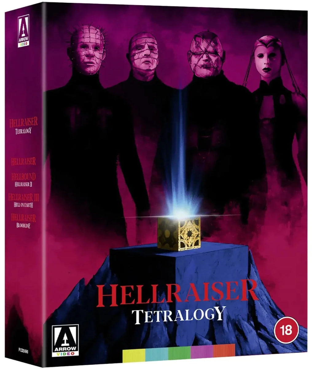 Hellraiser Tetralogy (Blu - Ray, Region B) - New Blu - Ray