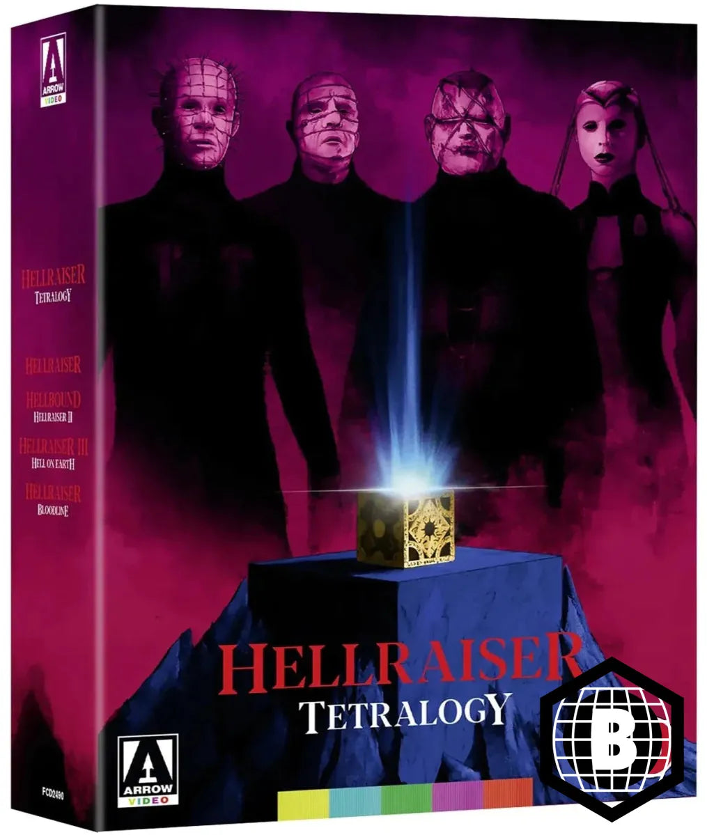 Hellraiser Tetralogy (Blu-Ray, Region B)