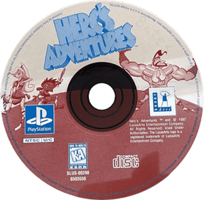 Herc's Adventures Playstation 1 LOOSE - Video Games - Playstation 1