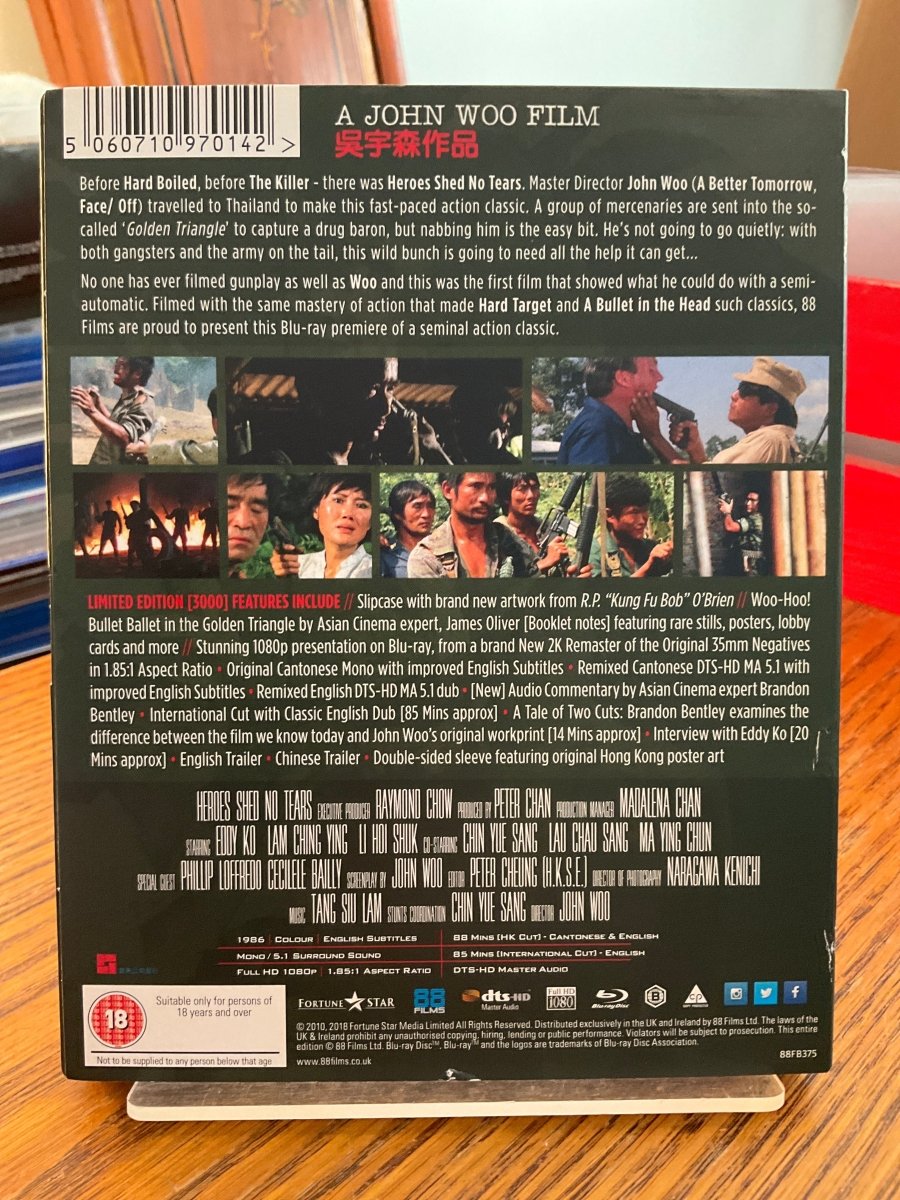Heroes Shed No Tears (Region B) w/SLIP USED