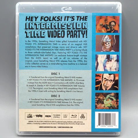 Hey Folks! It's Intermission Time Video Party! - New Blu - Ray