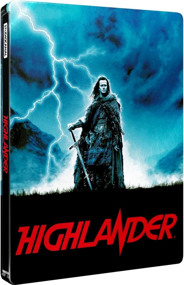 Highlander (UK 4K UHD, Limited Steelbook, Region Free/B) - New 4K UHD