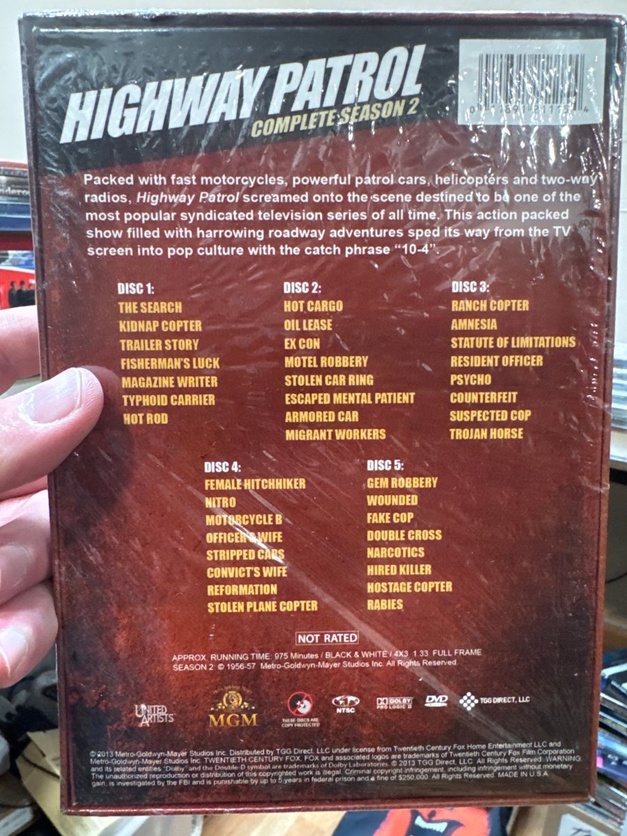 Highway Patrol: Complete Season 2 (DVD)