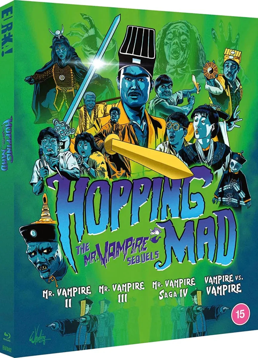 Hopping Mad: The Mr. Vampire Sequels (Limited Edition, Region B) w/SLIP