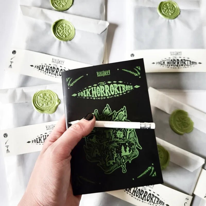 Hwæt Folk Horror Bingo Booklet & Pencil - Books