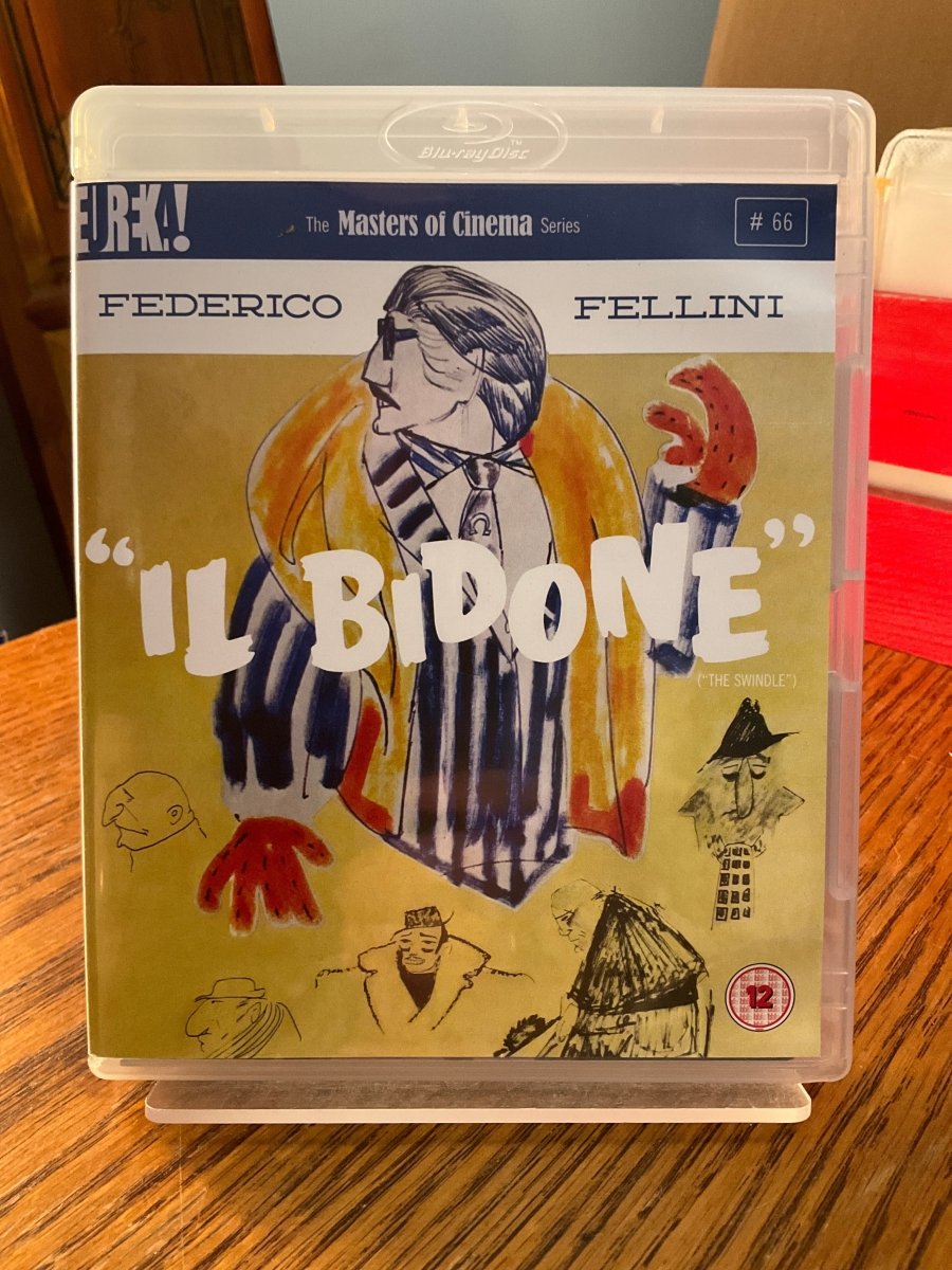 Il Bidone (REGION B) w/BOOKLET USED *SEE NOTE* - Used Blu - Ray