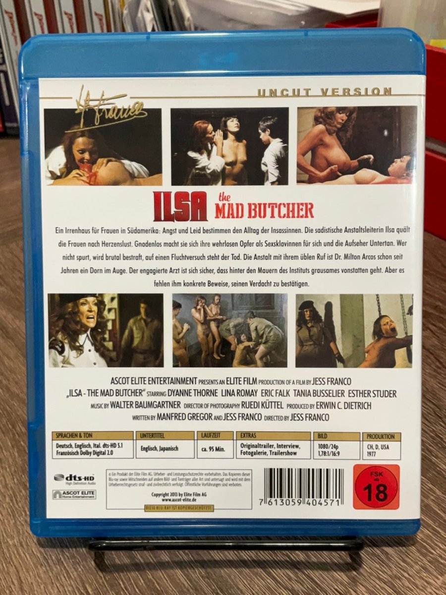 Ilsa the Mad Butcher (aka The Wicked Warden, Region B) USED - Used Blu-Ray