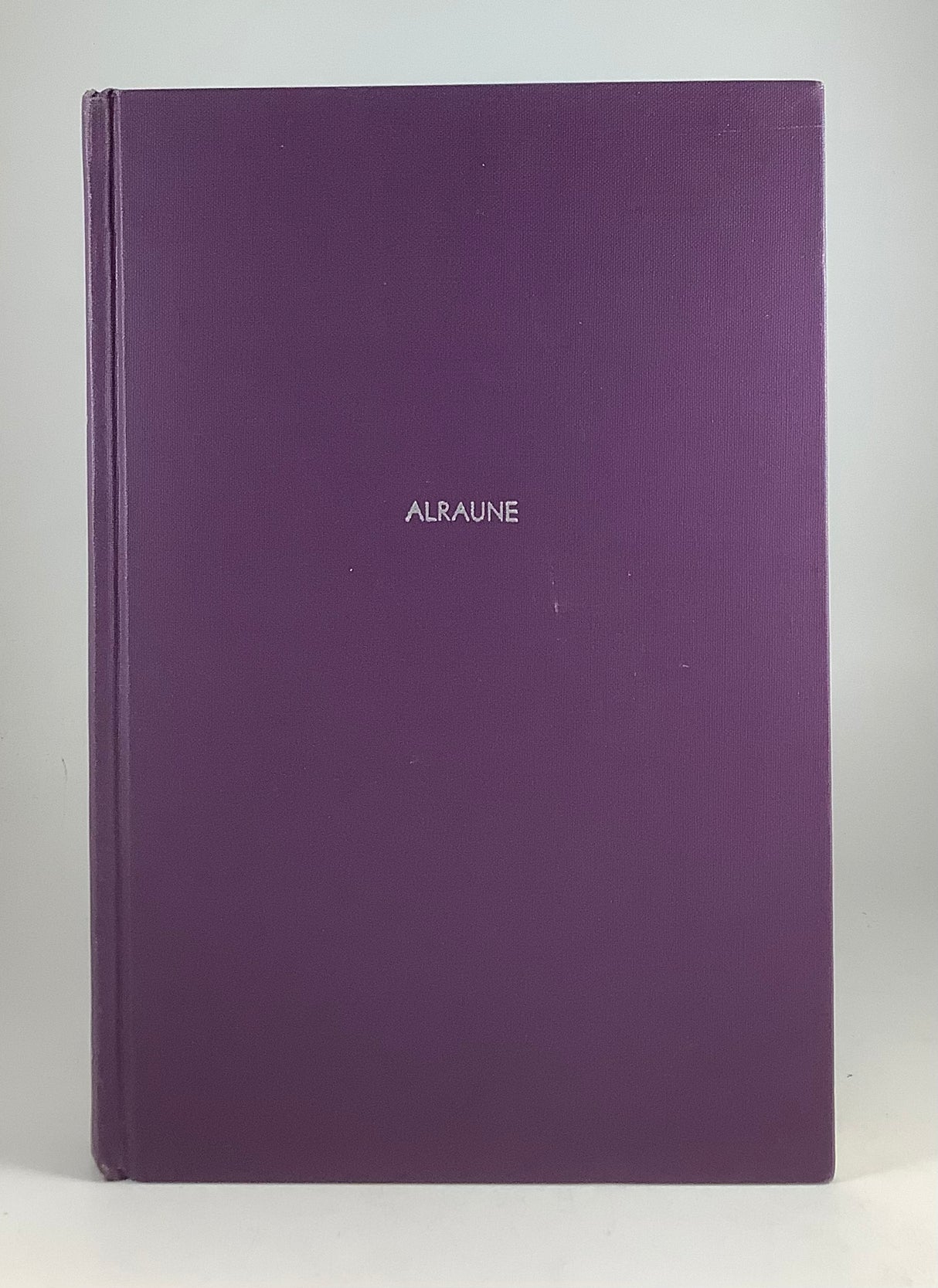 Alraune, by Hanns Heinz Ewers (1976 Arno reprint HC) USED