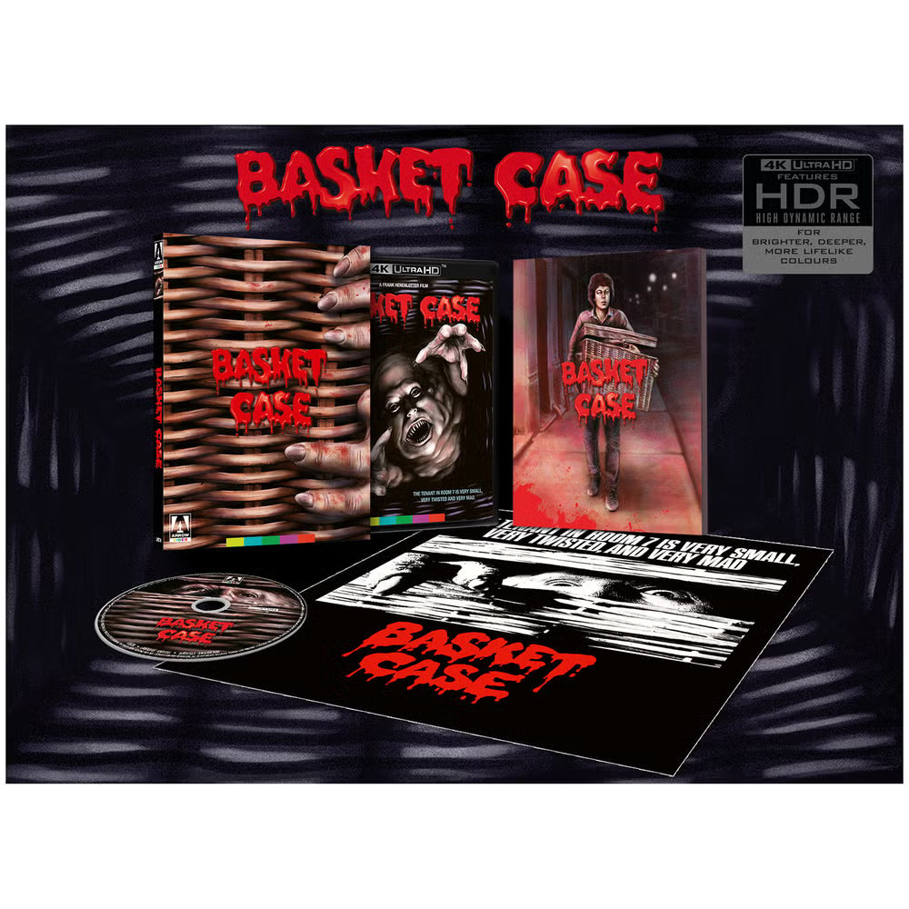 Basket Case (UK 4K UHD, Limited Edition, Region Free) w/SLIP