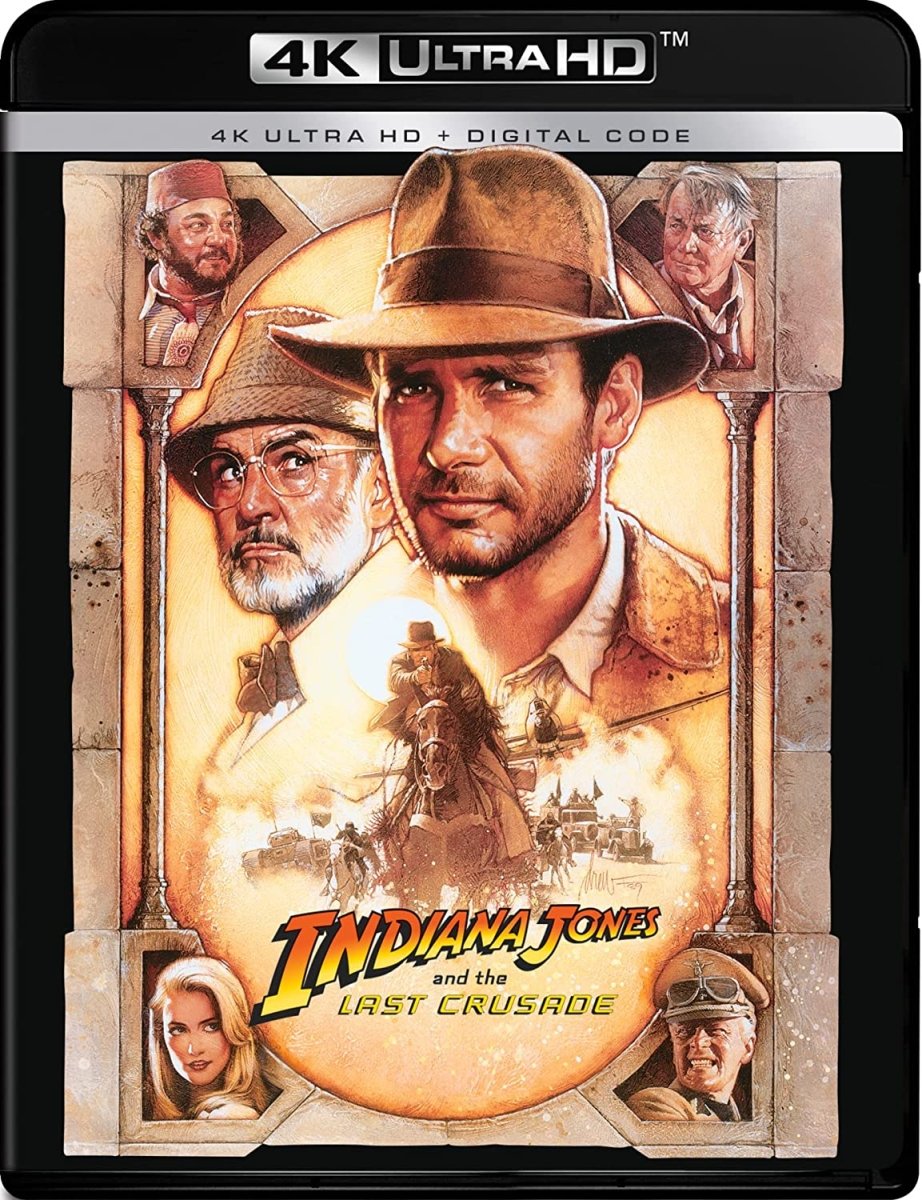 Indiana Jones and the Last Crusade (4K UHD) w/SLIP - New 4K UHD